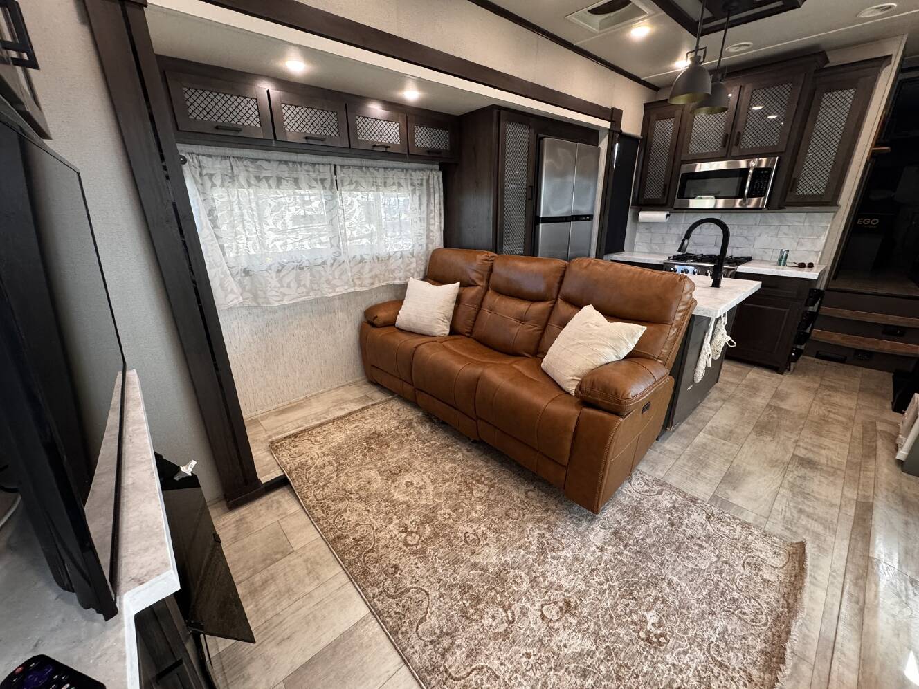 A photo of this 2021 Grand Design MOMENTUM M-CLASS 395MS