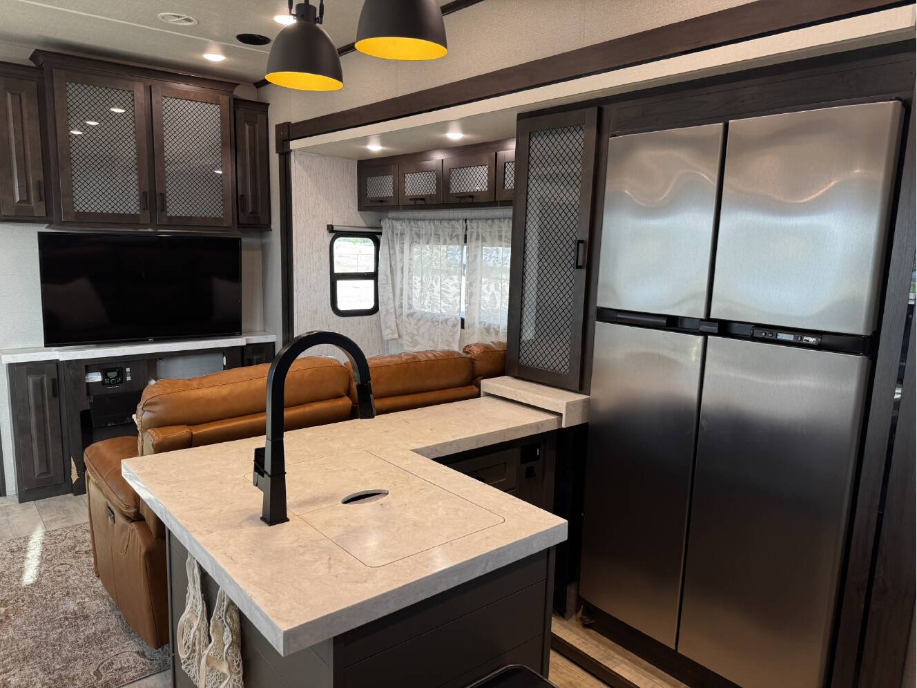 A photo of this 2021 Grand Design MOMENTUM M-CLASS 395MS