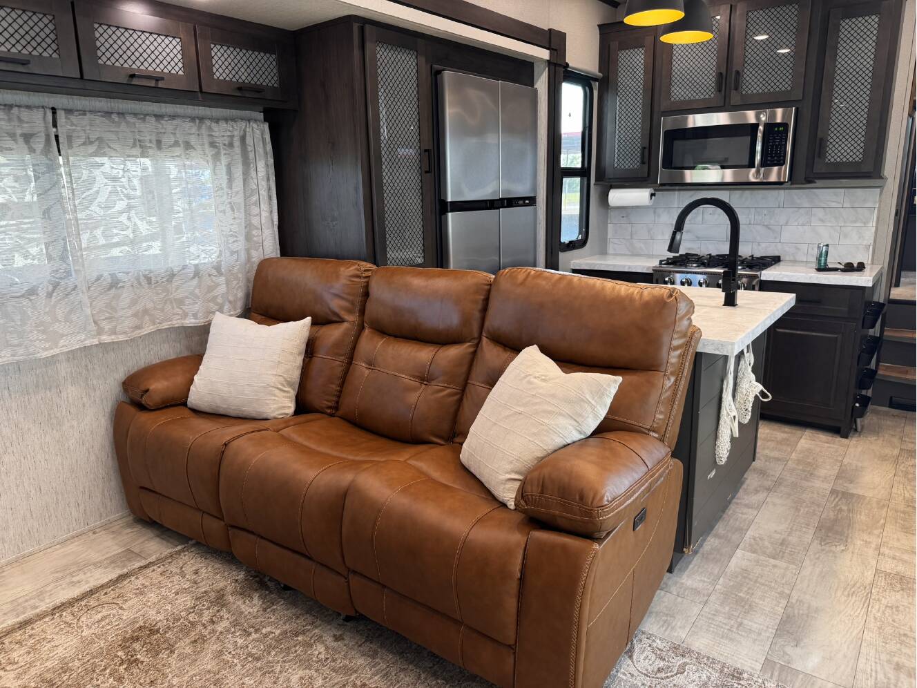 A photo of this 2021 Grand Design MOMENTUM M-CLASS 395MS