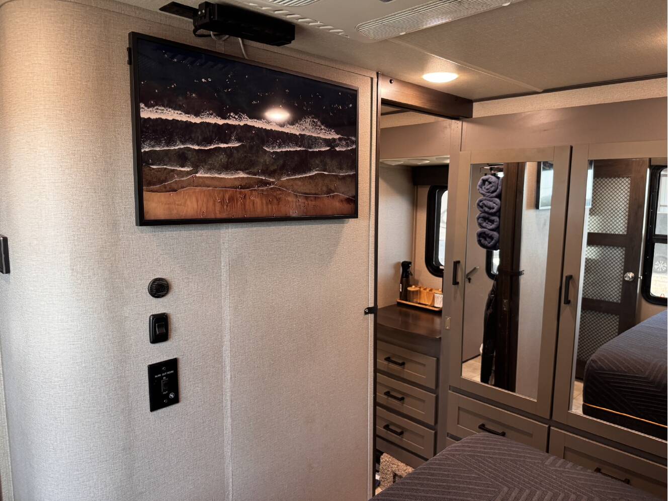 A photo of this 2021 Grand Design MOMENTUM M-CLASS 395MS