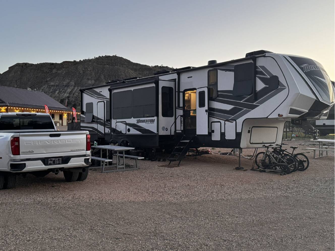 A photo of this 2021 Grand Design MOMENTUM M-CLASS 395MS