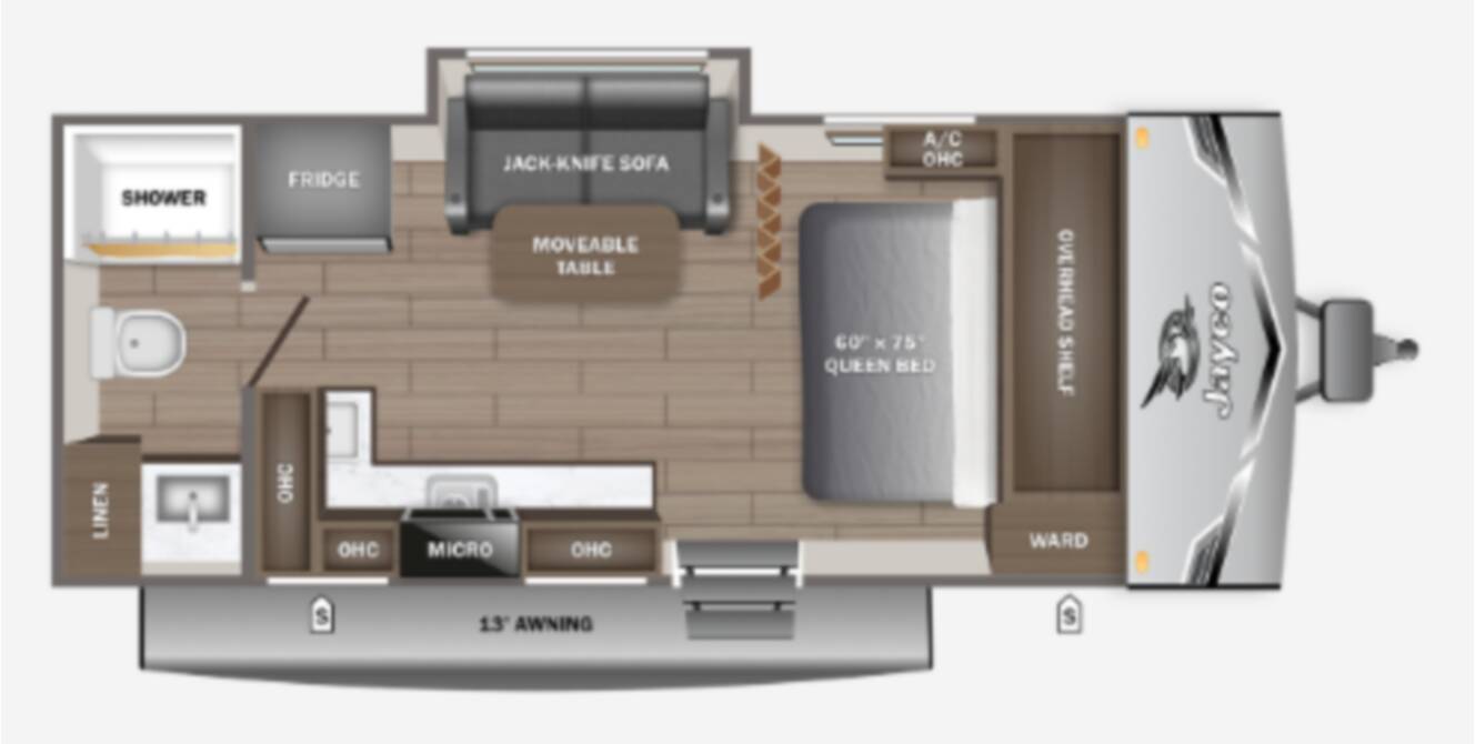 A photo of this 2027 Jayco Jay Flight SLX 180LK