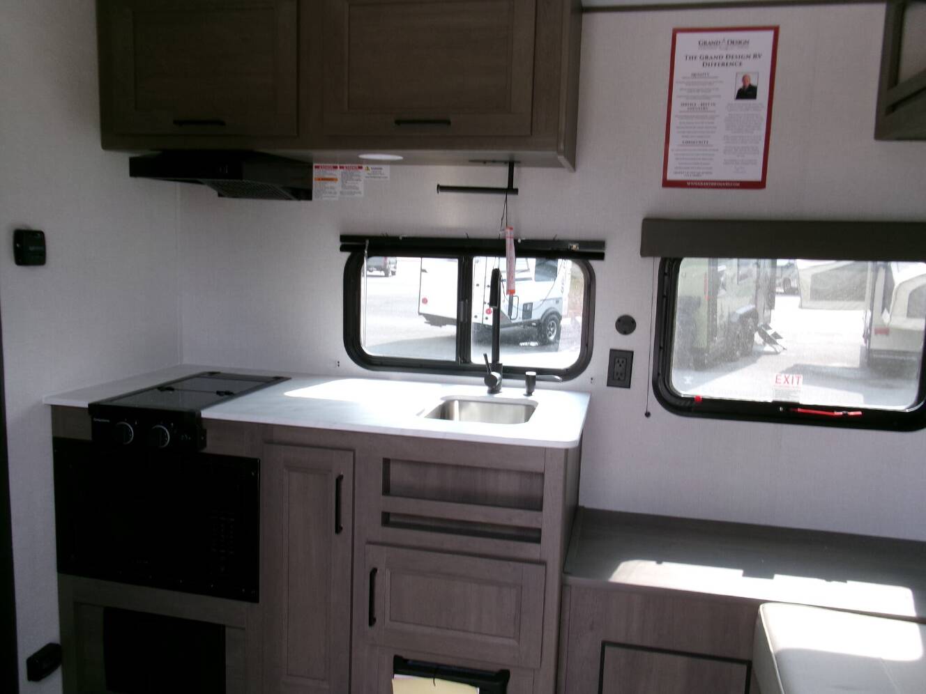 A photo of this 2026 Grand Design Transcend One 131DL