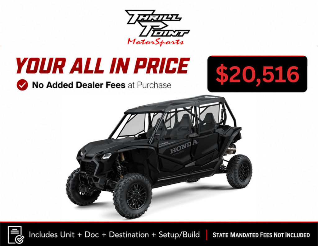 2025 Honda® Talon 1000X-4 Recreation / Sport ATV