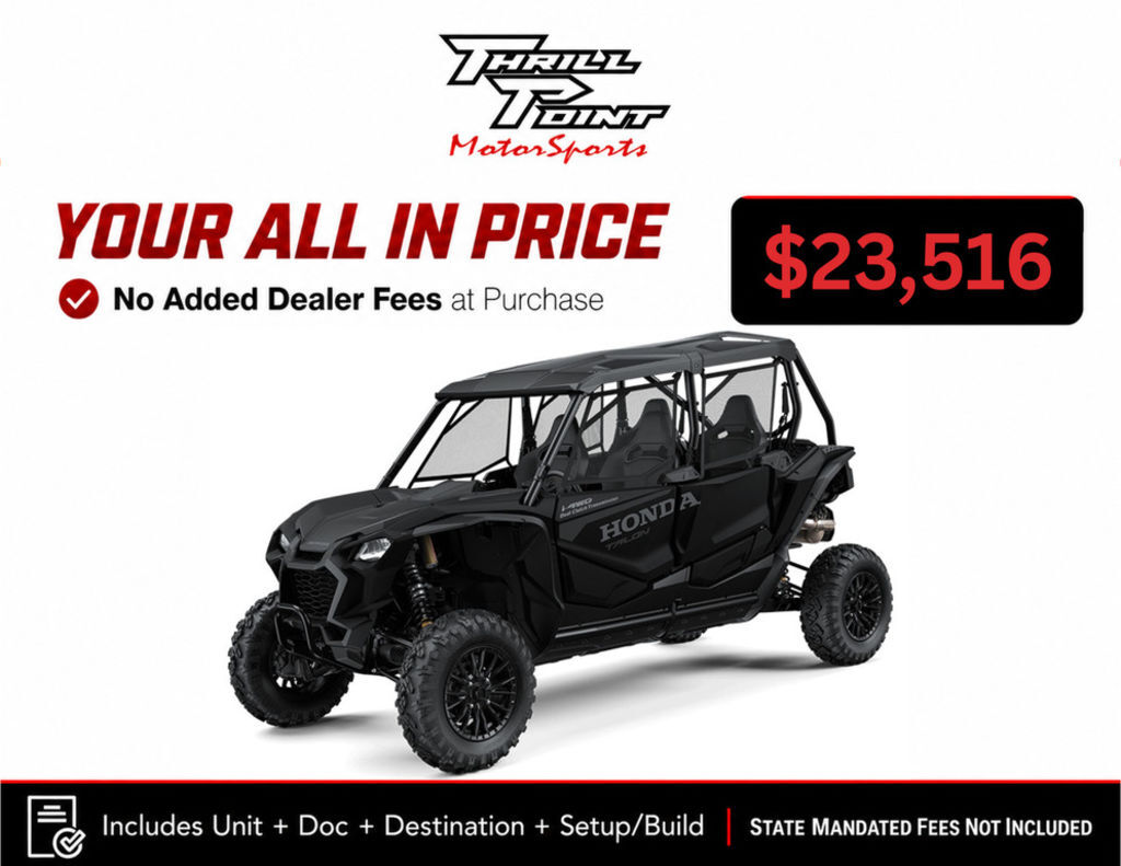 2025 Honda® Talon 1000X-4 FOX Live Valve in medina OH