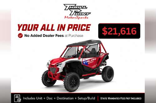 2026 Honda® Talon 1000X in medina OH