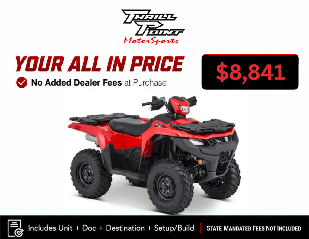 2025 Suzuki KingQuad 750AXi Power Steering Recreation/Utility ATV