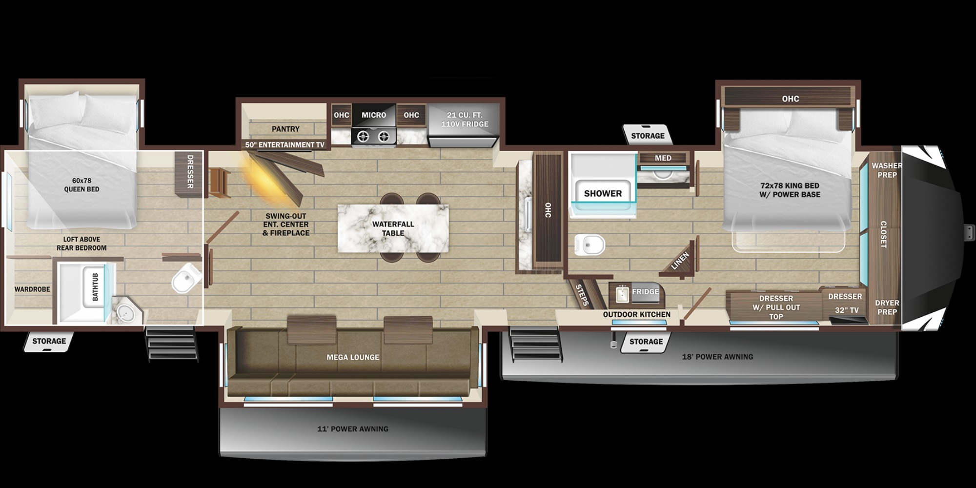 2025 Highland Ridge OPEN RANGE 3X 390TBS in alvarado TX
