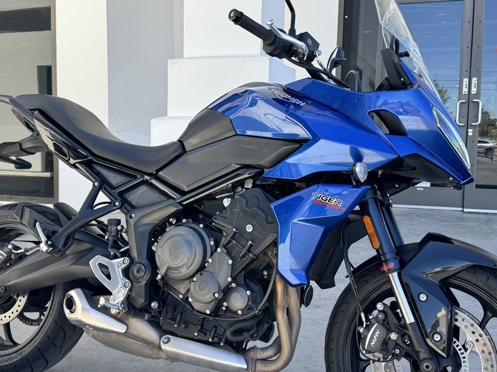 2022 Triumph Tiger Sport 660 Lucerne Blue/Sapphire Black 660 in Las Vegas, NV