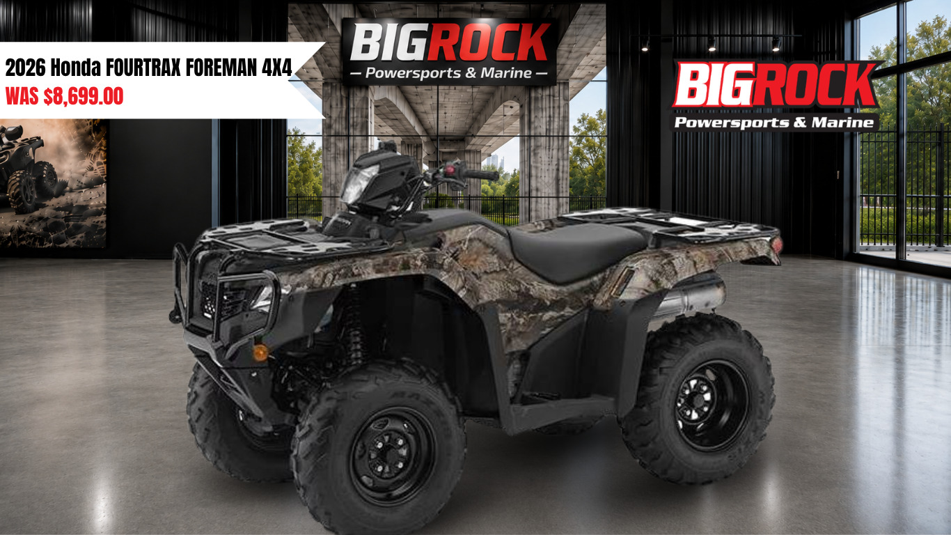 2026 Honda FOURTRAX FOREMAN 4X4 in rocky mount NC