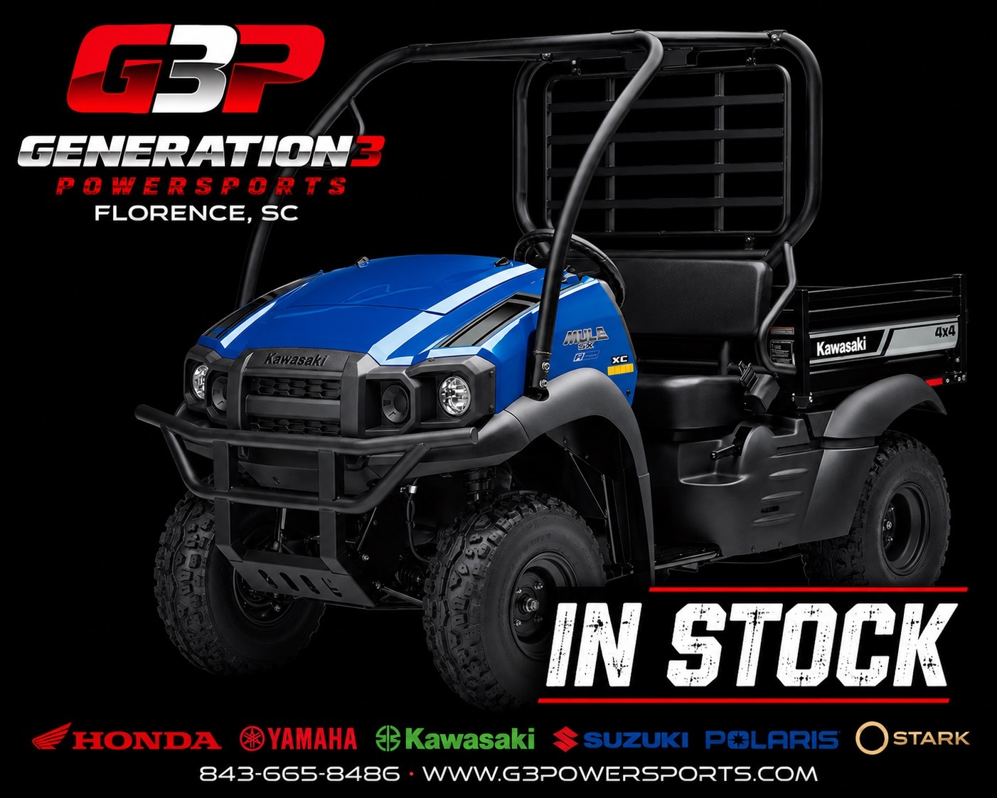 2027 Kawasaki MULE SX™ 4x4 XC in florence SC
