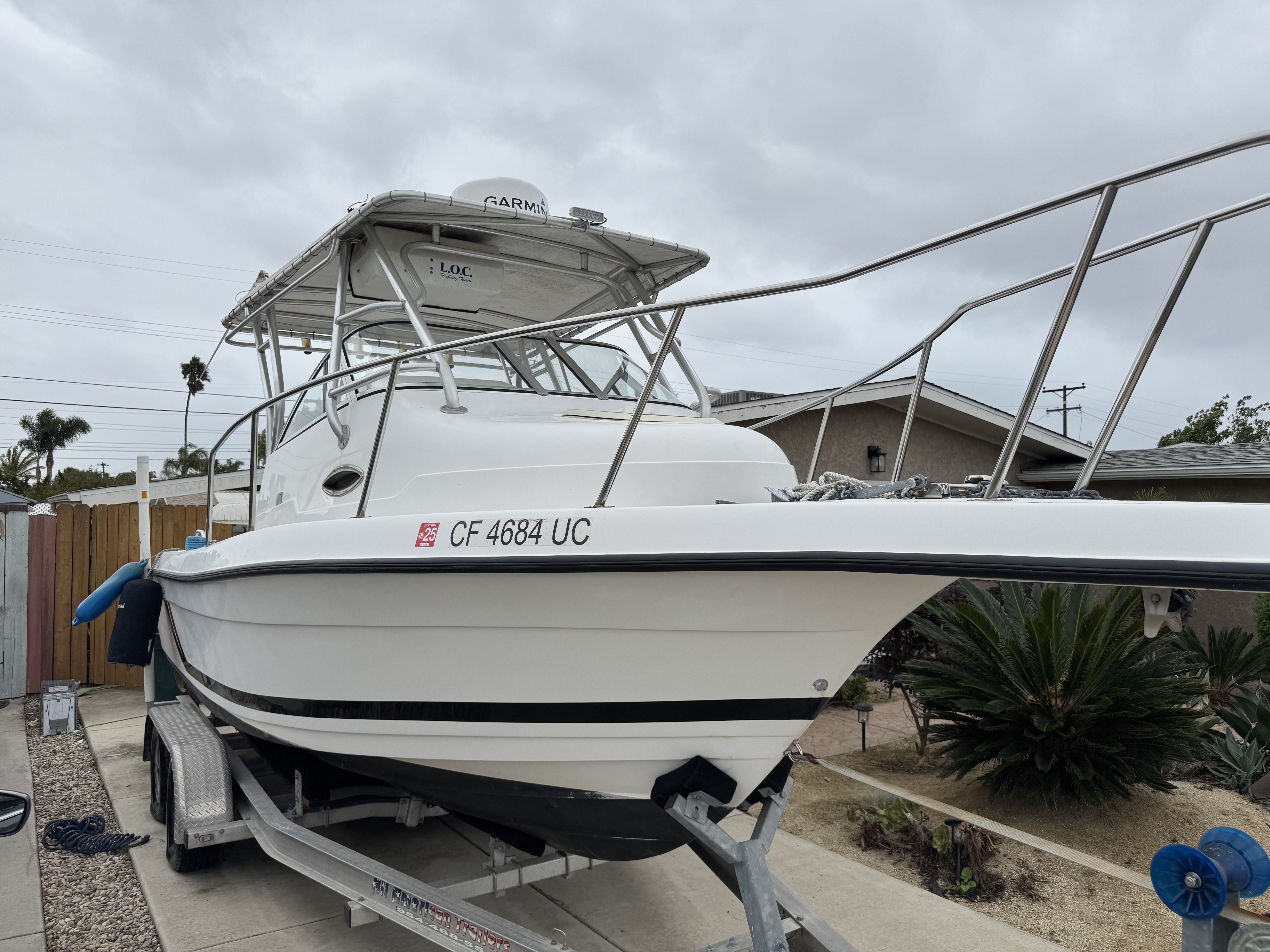 1999 Cobia 220 WALK AROUND -23 in san diego CA