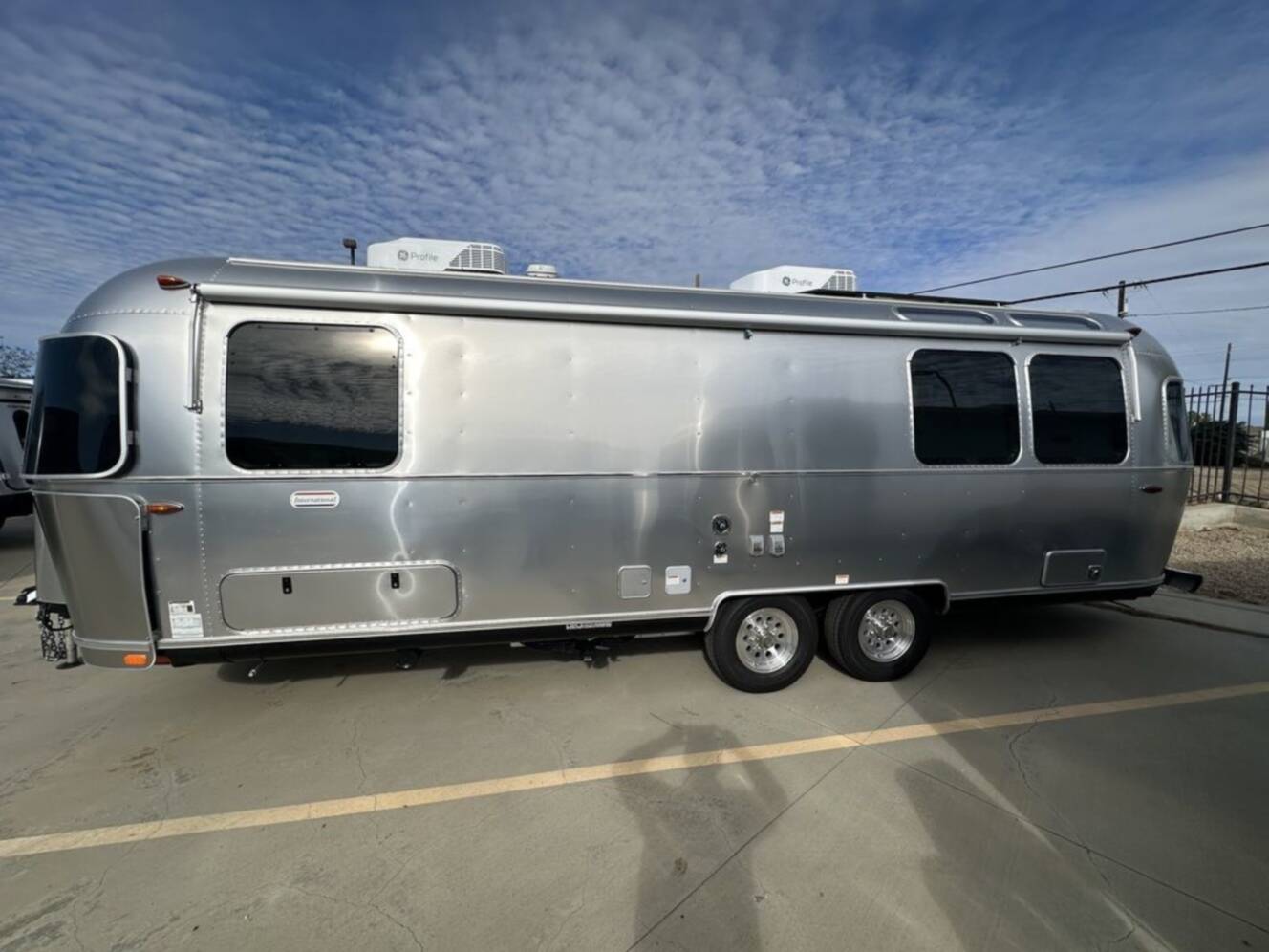 A photo of this 2026 Airstream 27FB Intl