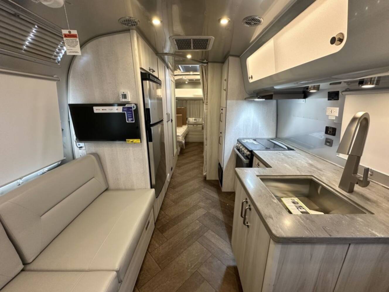 A photo of this 2026 Airstream 27FB Intl