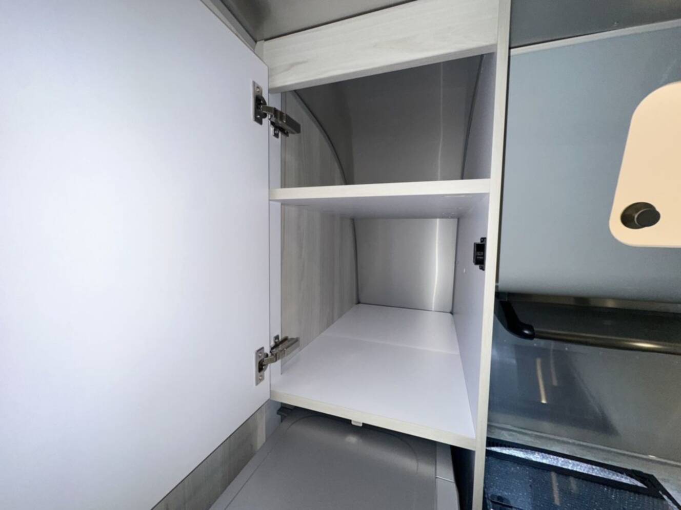 A photo of this 2026 Airstream 27FB Intl