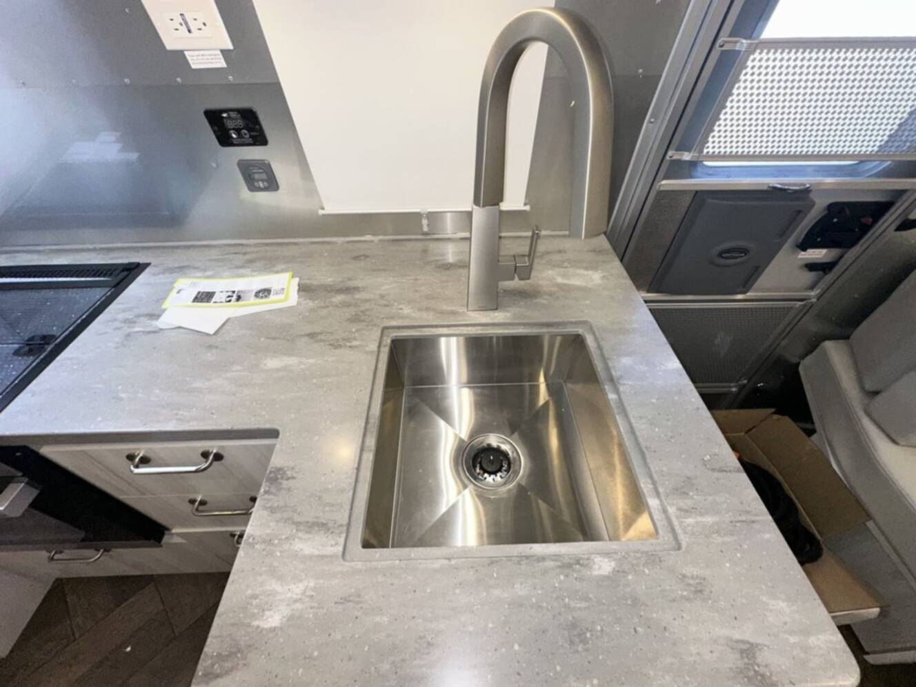 A photo of this 2026 Airstream 27FB Intl