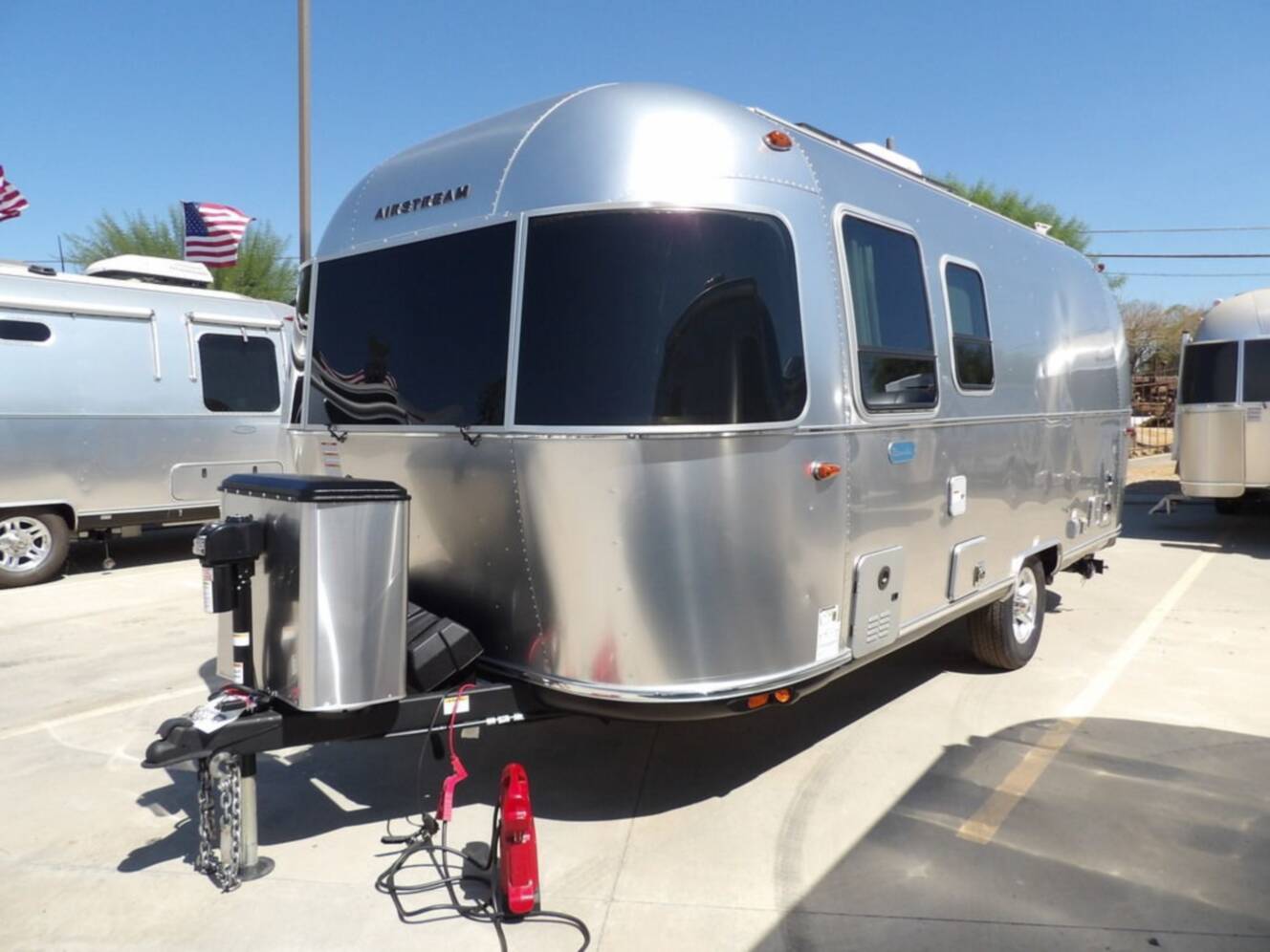 A photo of this 2025 Airstream Bambi 22FB