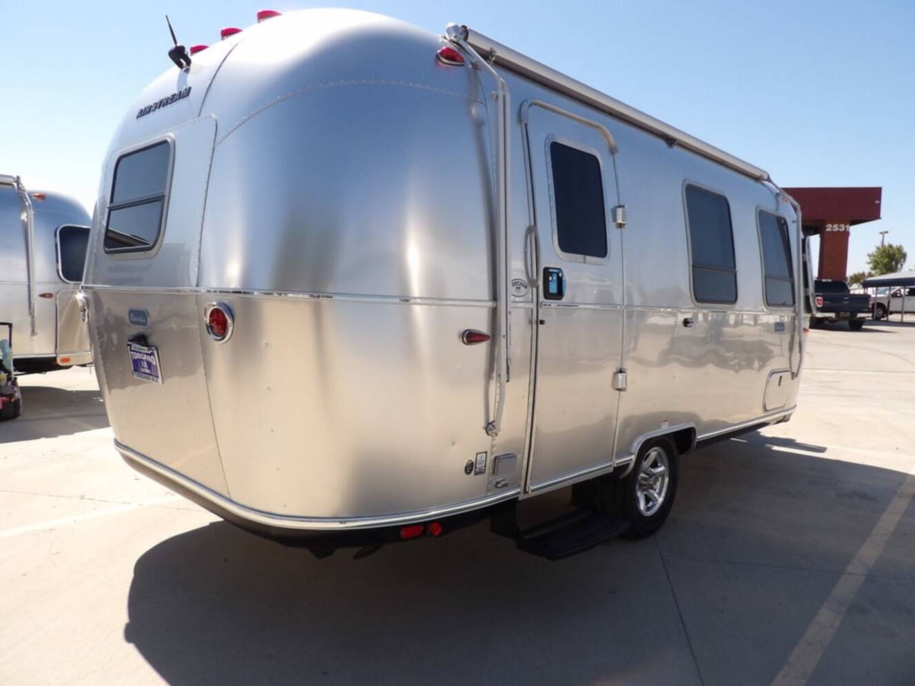 A photo of this 2025 Airstream Bambi 22FB