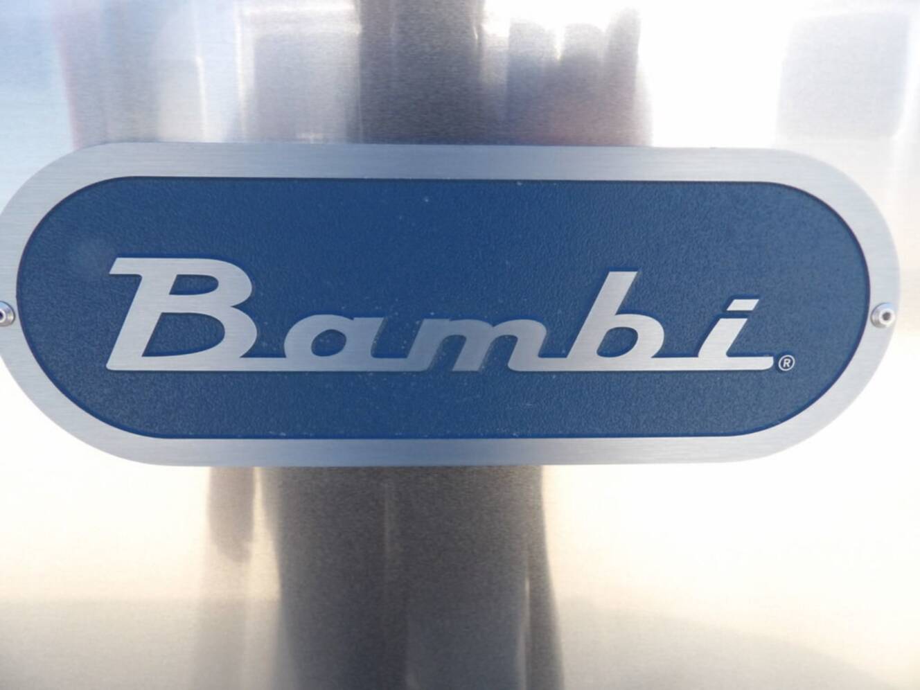 A photo of this 2025 Airstream Bambi 22FB