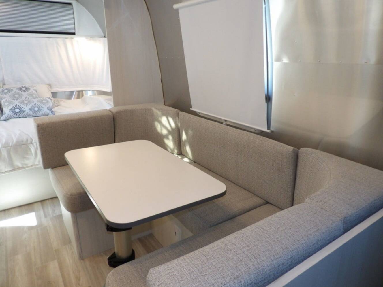 A photo of this 2025 Airstream Bambi 22FB