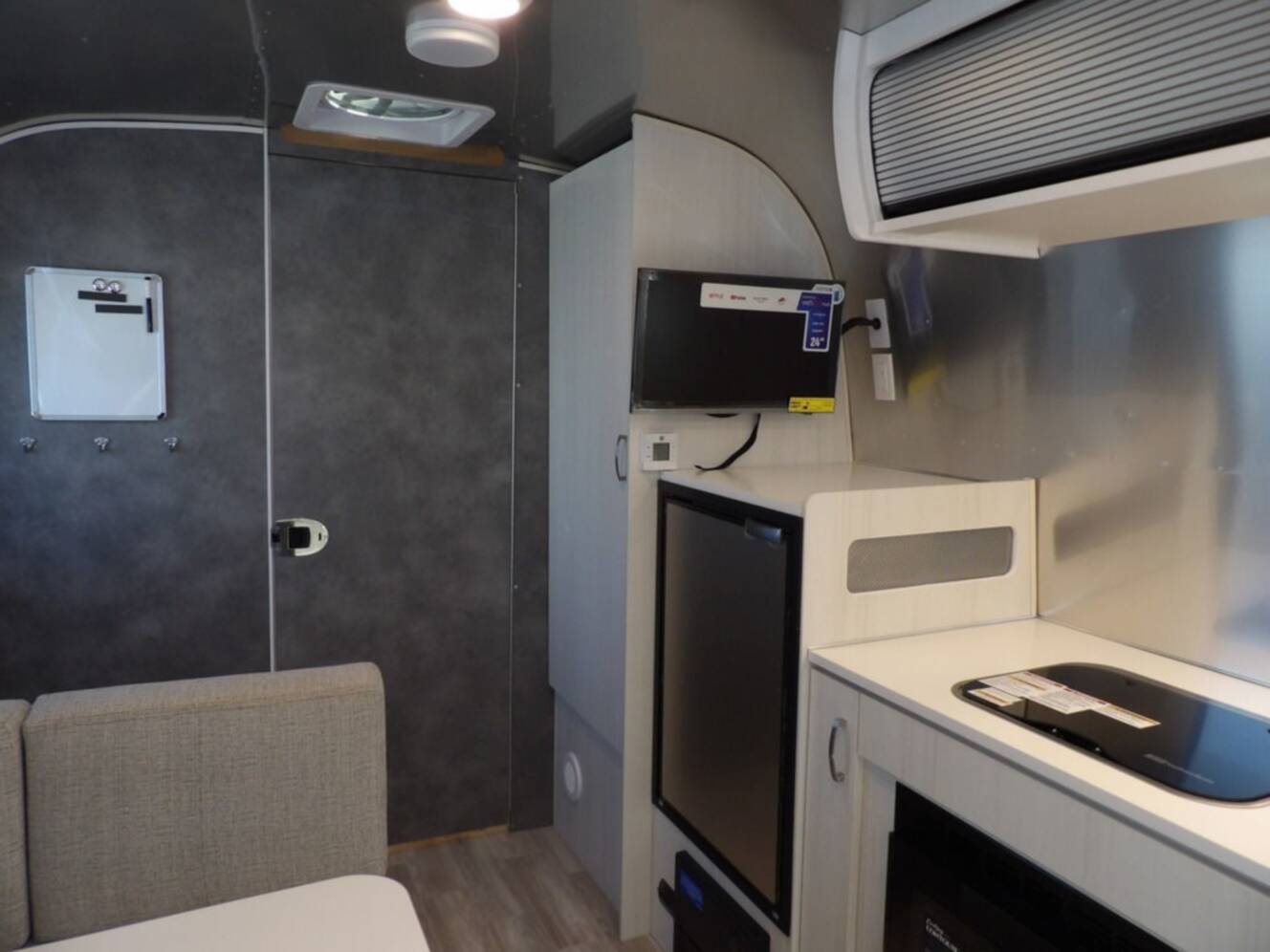 A photo of this 2025 Airstream Bambi 22FB