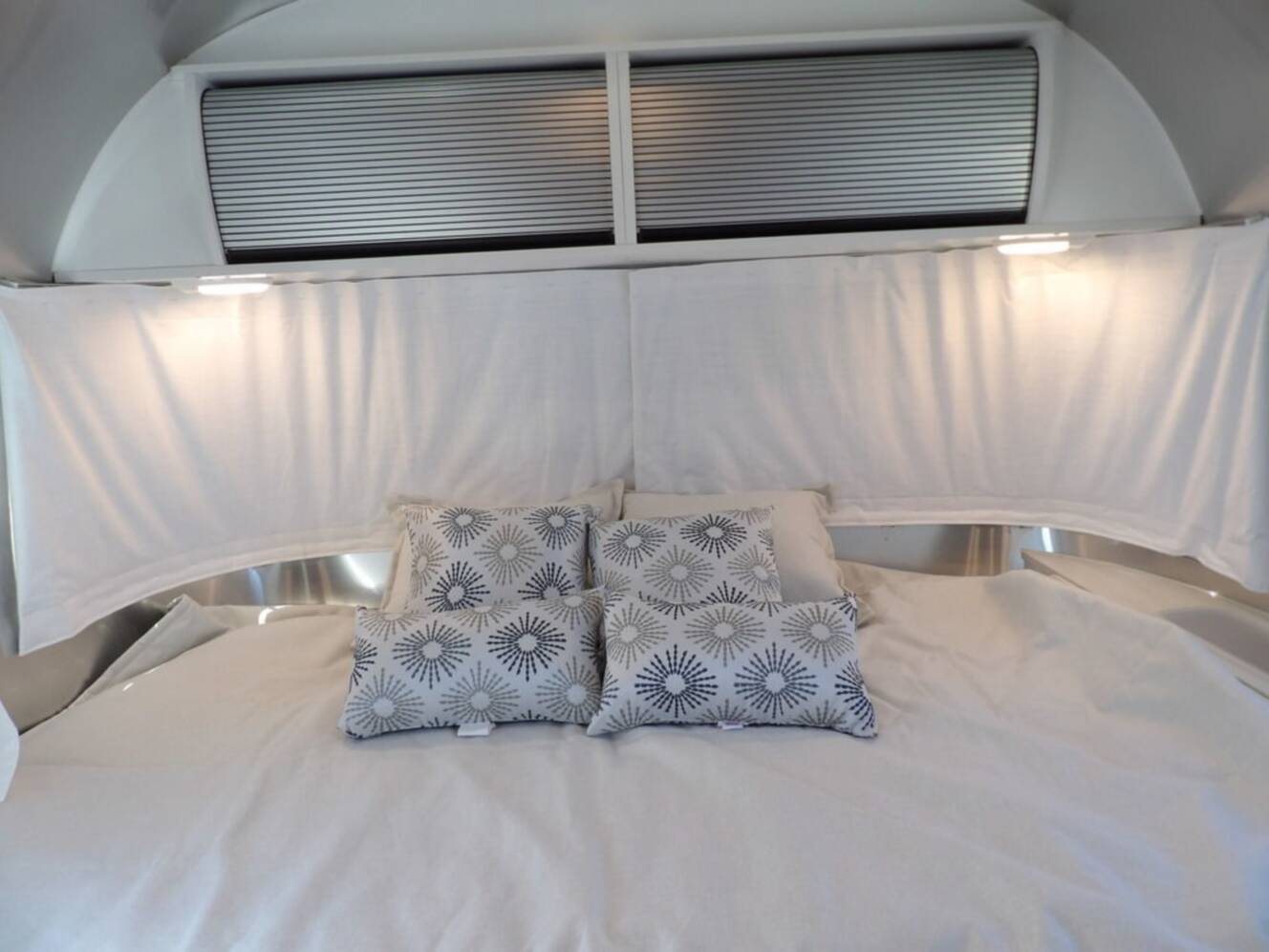 A photo of this 2025 Airstream Bambi 22FB