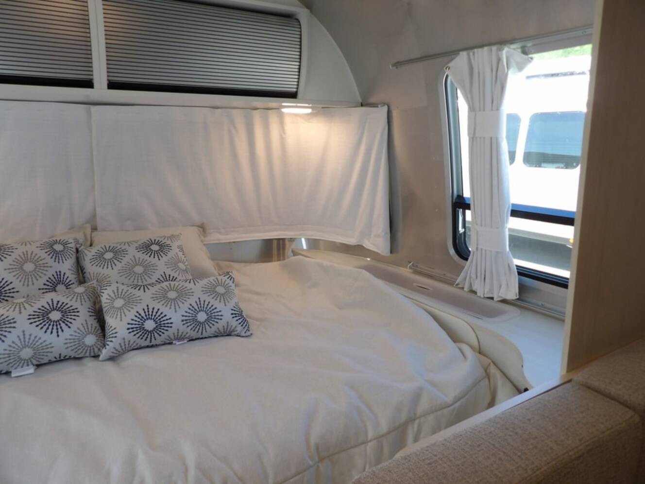 A photo of this 2025 Airstream Bambi 22FB