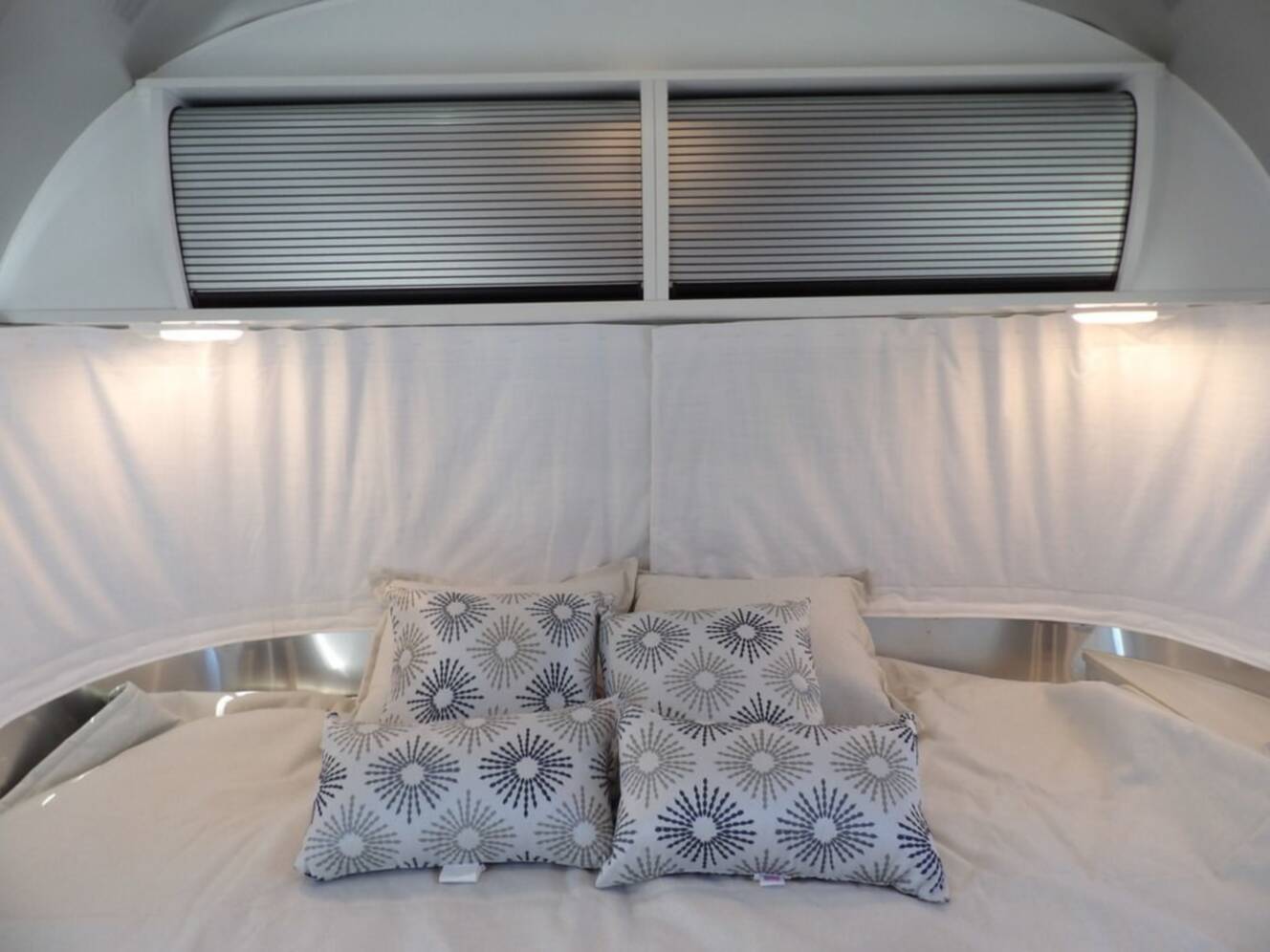 A photo of this 2025 Airstream Bambi 22FB