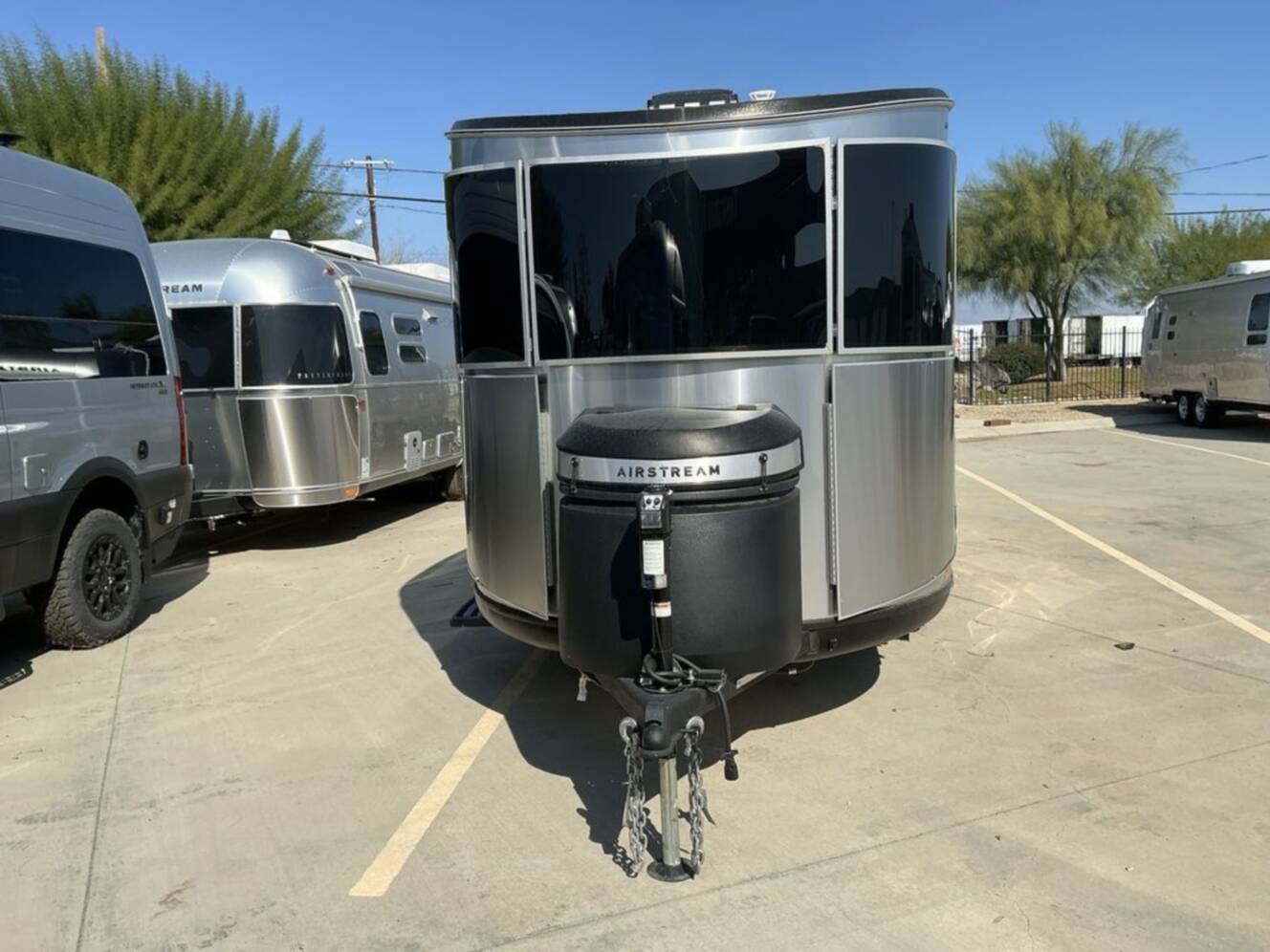 A photo of this 2025 Airstream Basecamp 16X