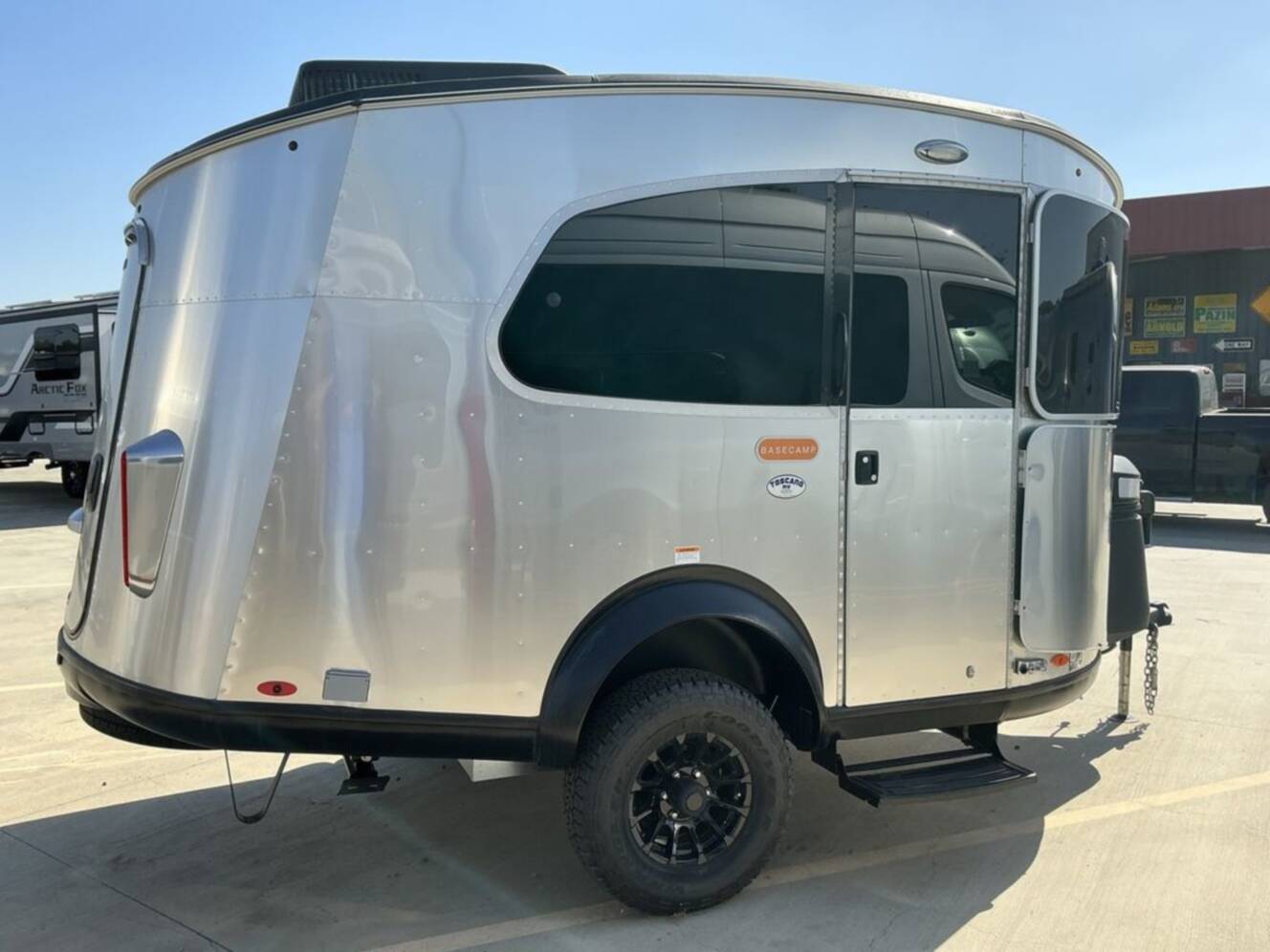 A photo of this 2025 Airstream Basecamp 16X