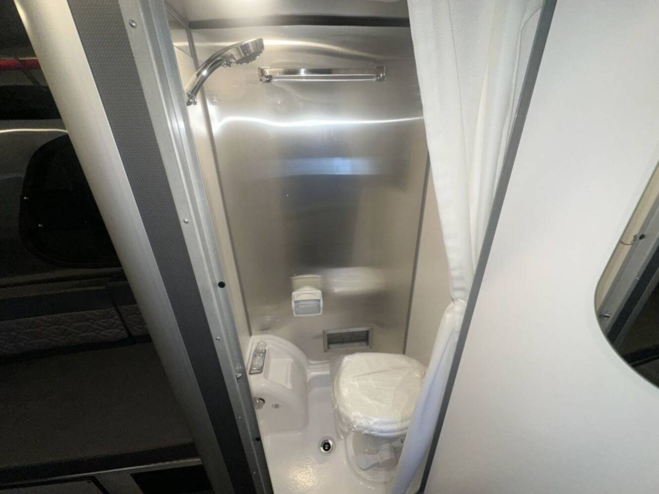 A photo of this 2025 Airstream Basecamp 16X