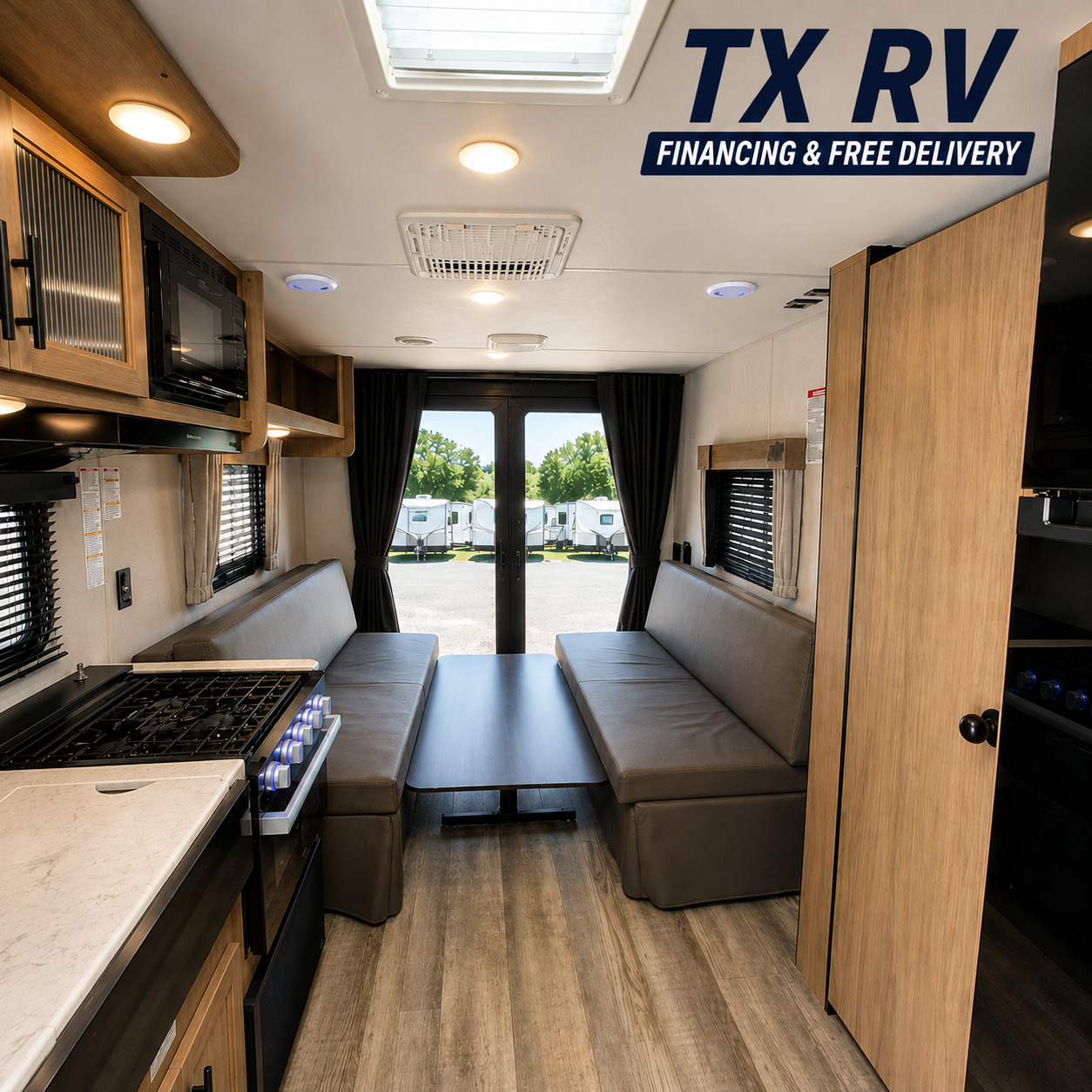 2023 Forest River Cherokee Grey Wolf Limited 22R Travel Trailer Toy Hauler RV