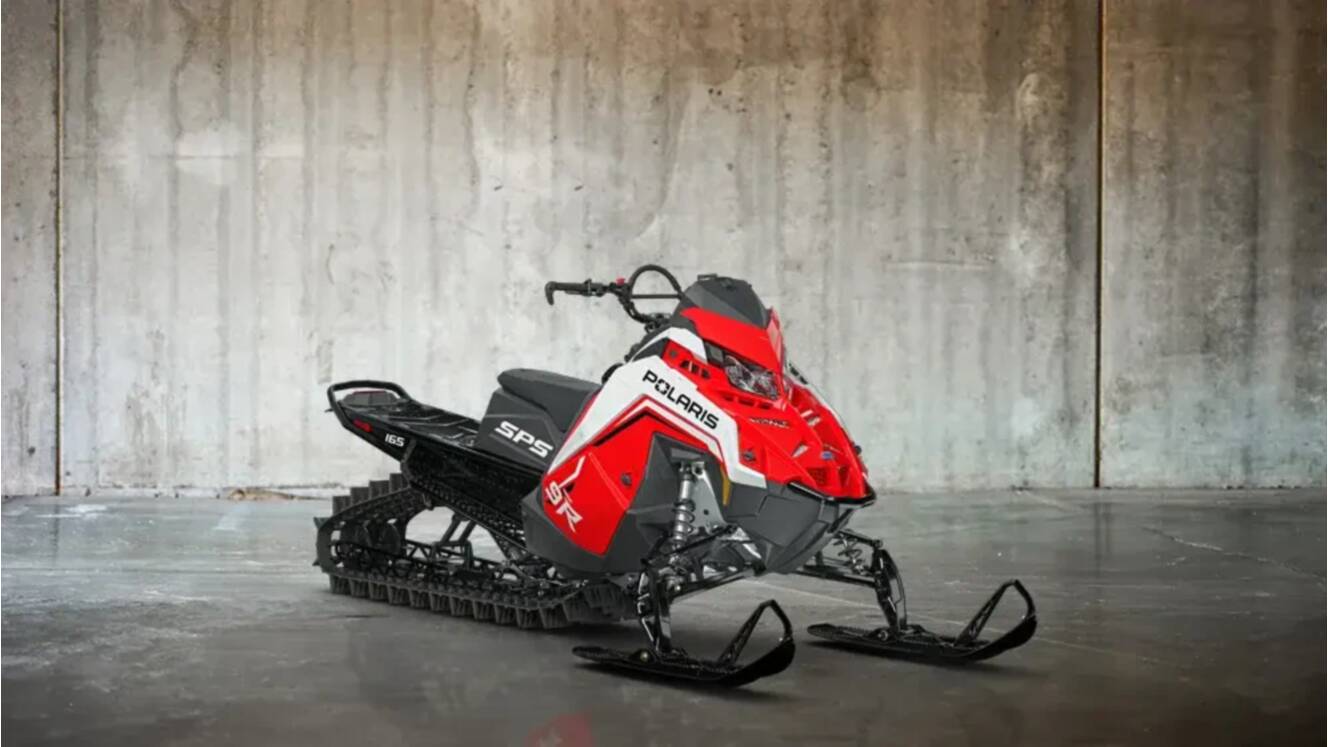 A photo of this 2027 Polaris 9R RMK SPS 165 RED