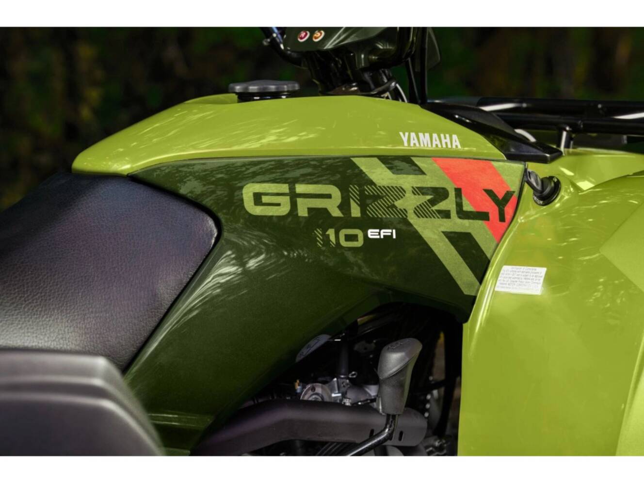A photo of this 2026 Yamaha Grizzly 110