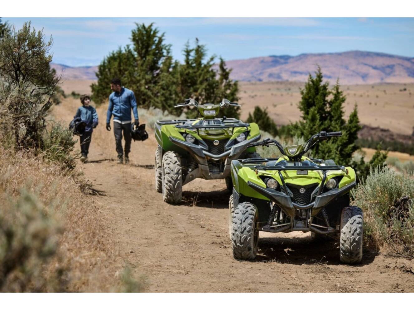 A photo of this 2026 Yamaha Grizzly 110