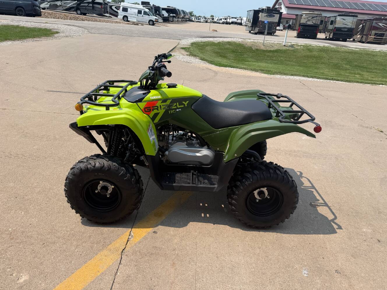 A photo of this 2026 Yamaha Grizzly 110