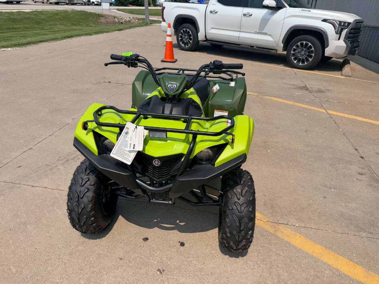 A photo of this 2026 Yamaha Grizzly 110