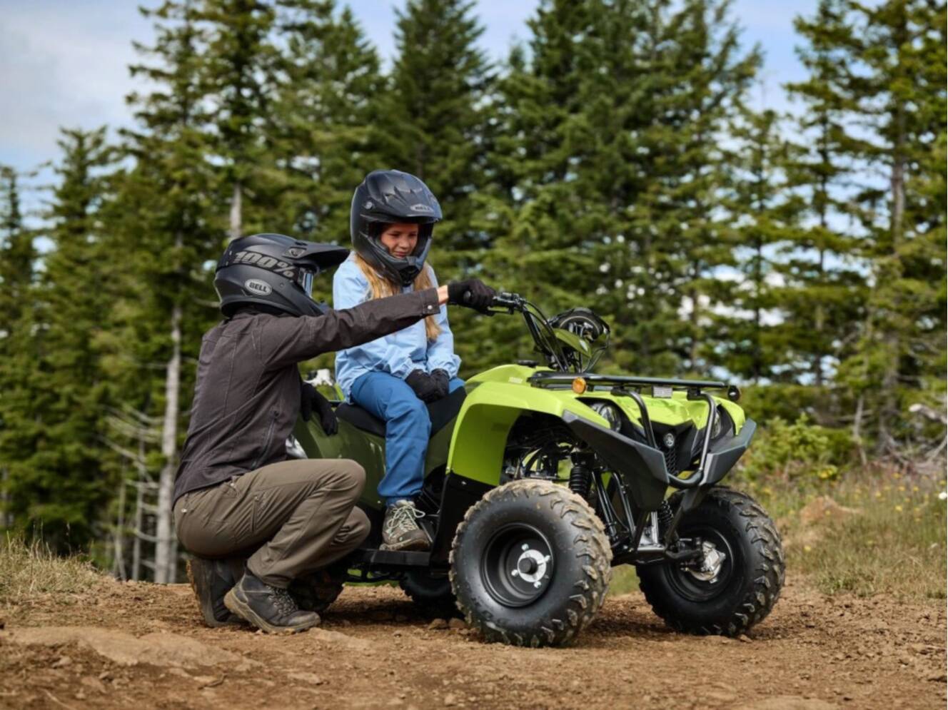 A photo of this 2026 Yamaha Grizzly 110