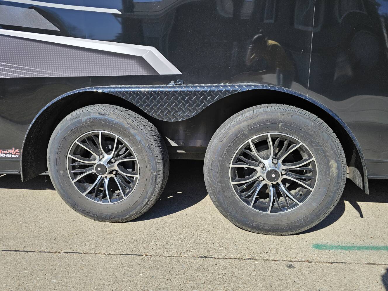 A photo of this 2025 Haulmark 7 X 14