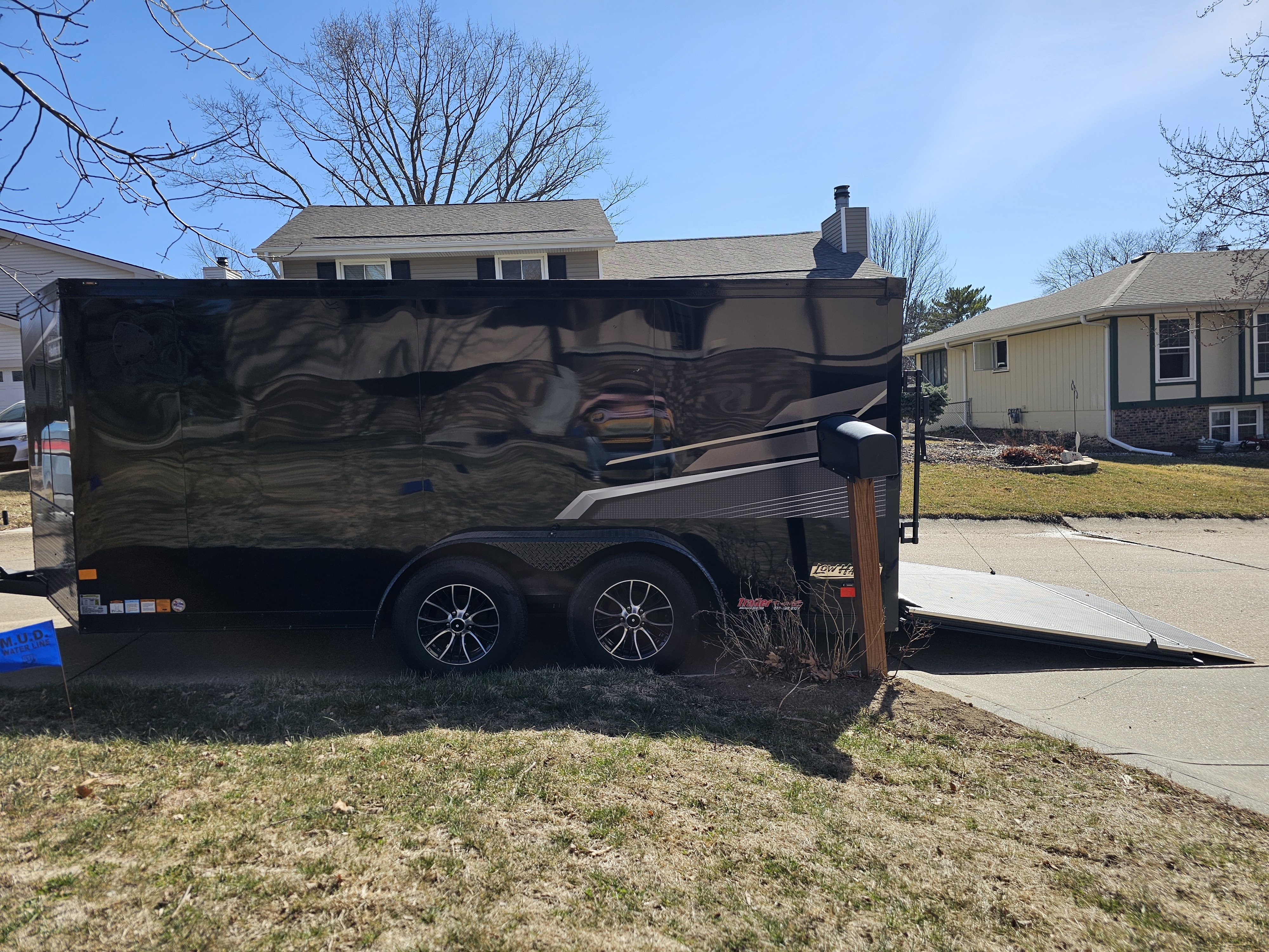 2025 Haulmark 7 X 14 Motorcycle Double snowmobile