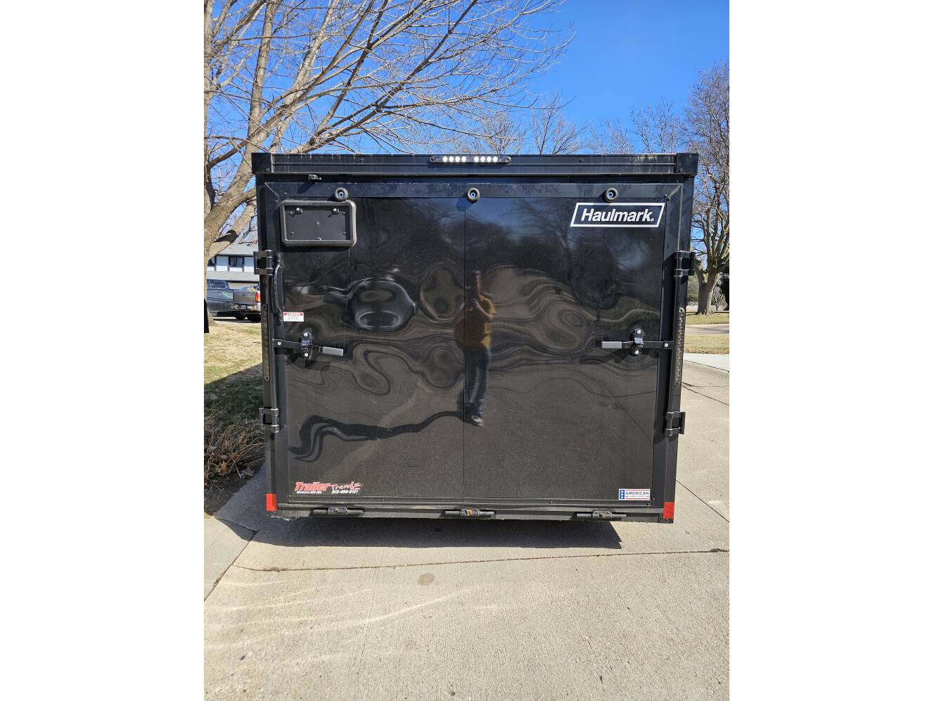 A photo of this 2025 Haulmark 7 X 14