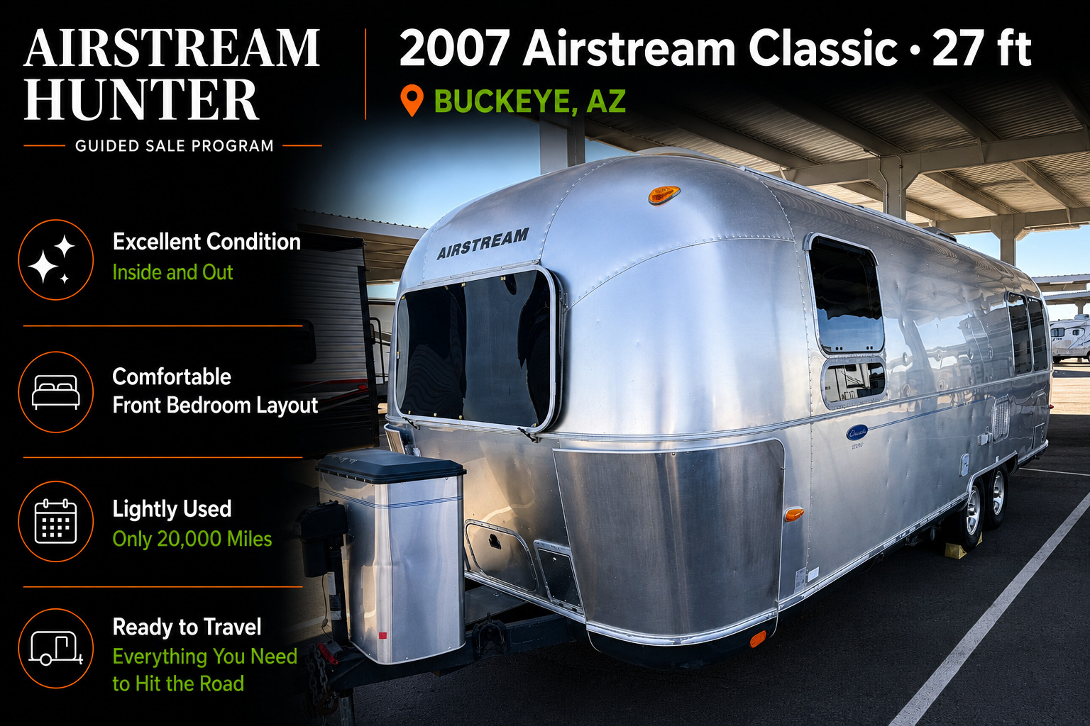 2007 Airstream CLASSIC 27 in buckeye AZ