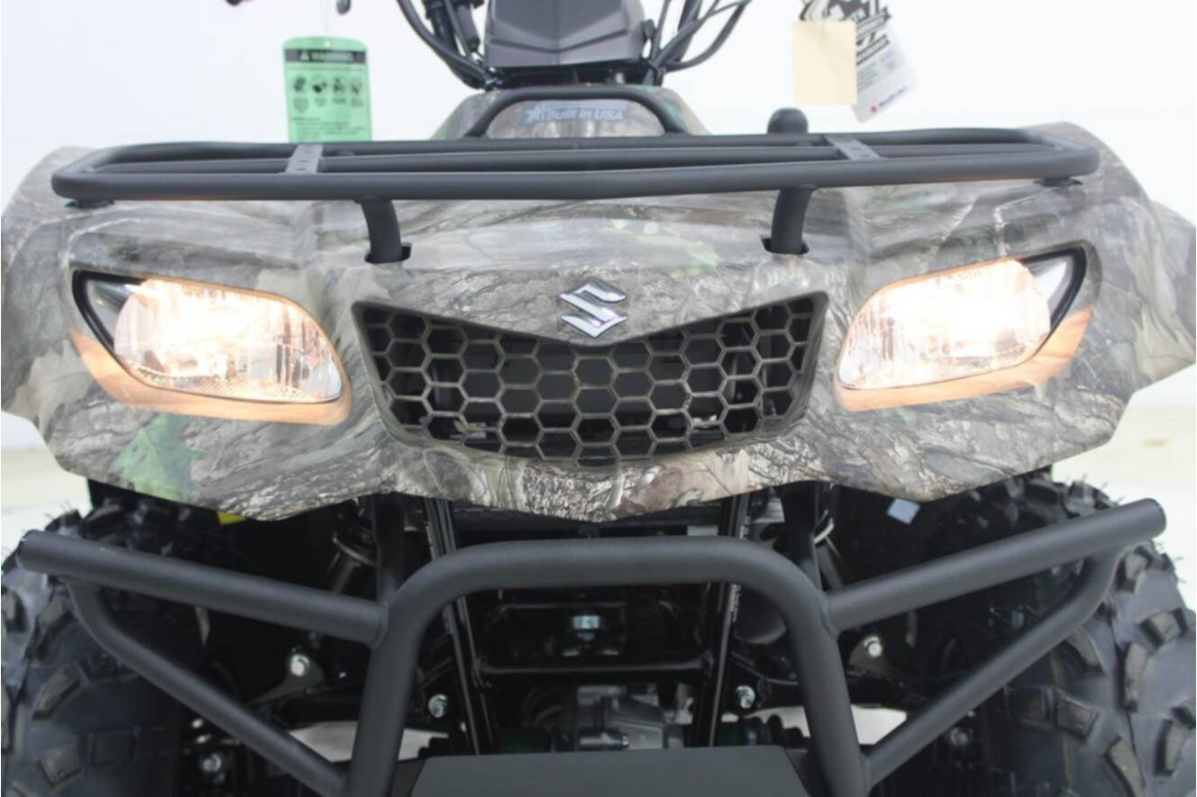 A photo of this 2025 Suzuki KingQuad 400ASi Camo