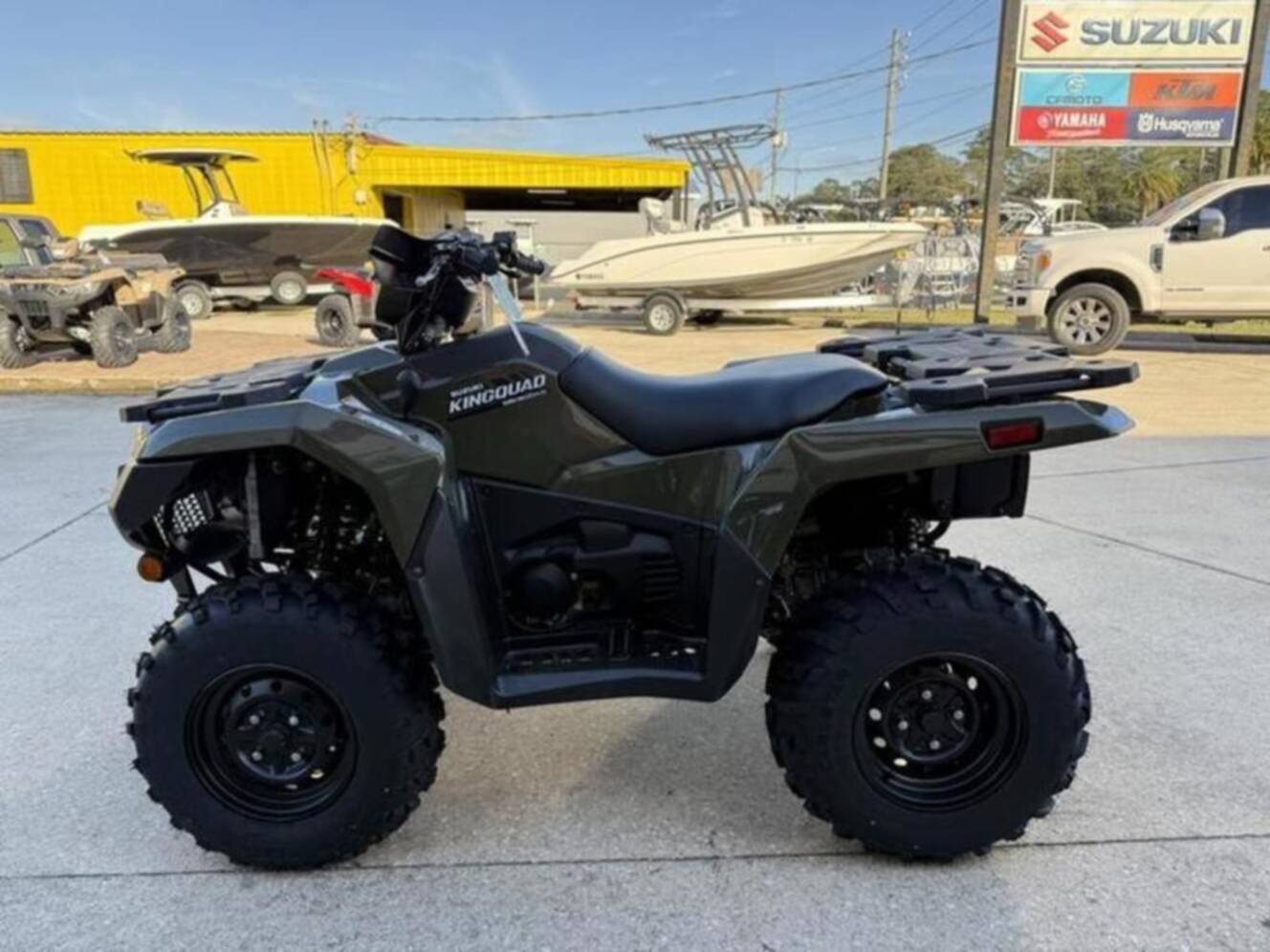 A photo of this 2026 Suzuki KingQuad 400 FSi