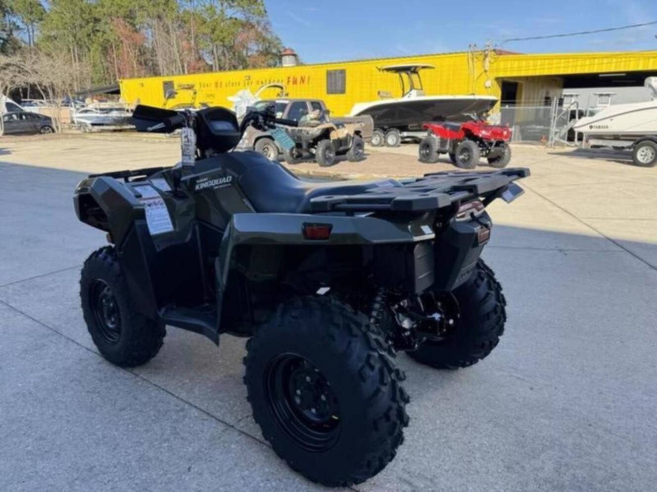 A photo of this 2026 Suzuki KingQuad 400 FSi