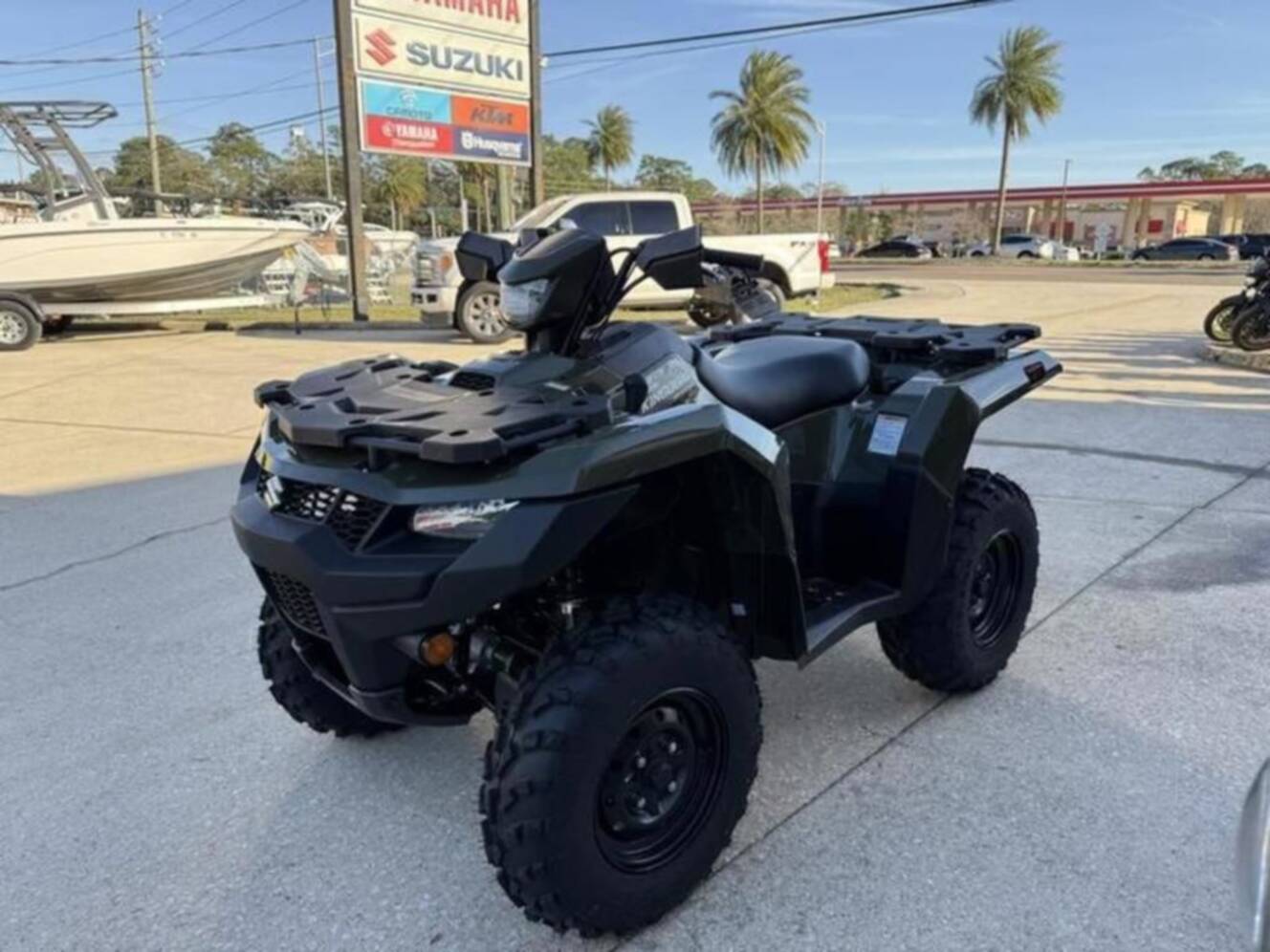 A photo of this 2026 Suzuki KingQuad 400 FSi