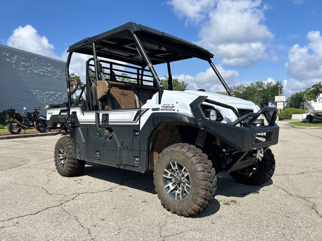 White Kawasaki Mule Pro-Fxt 1000 Four Wheelers For Sale - ATV Trader