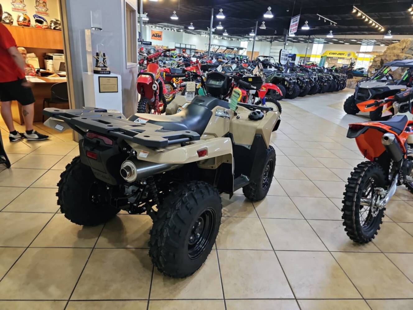 A photo of this 2026 Suzuki KingQuad 750 AXi Power Steering