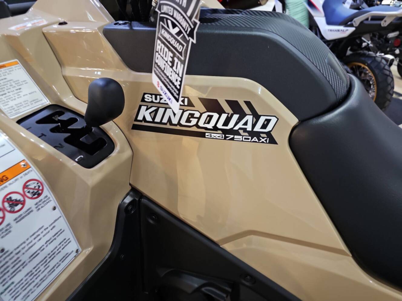 A photo of this 2026 Suzuki KingQuad 750 AXi Power Steering