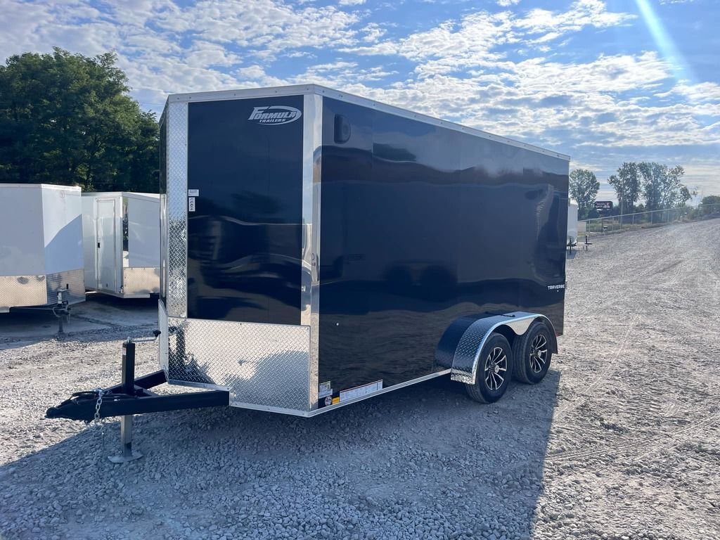 2026 Formula Traverse 7' x 14' Tandem Axle Enclosed Cargo Trailer in Saint Joseph, MO